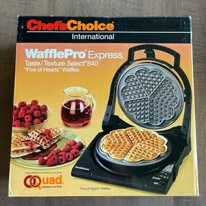 Brand new Chef’s Choice Waffle Maker